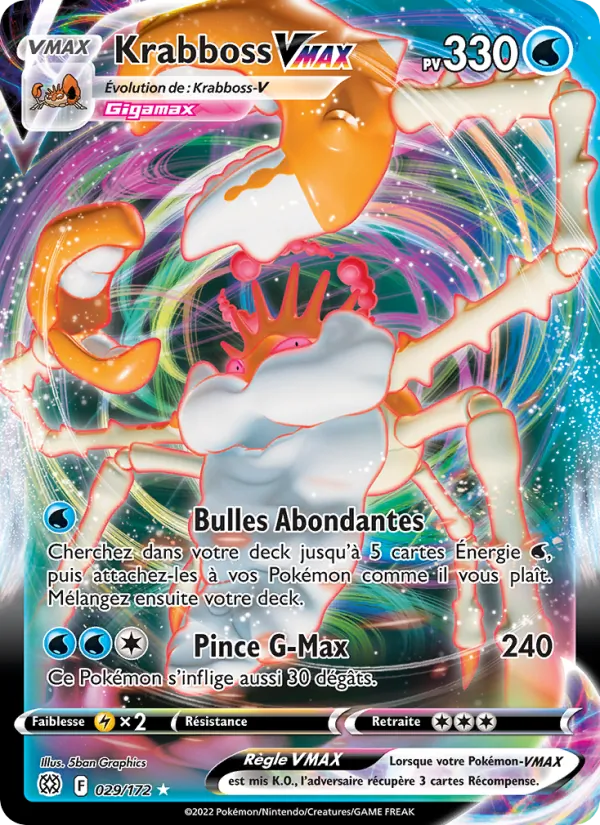Krabboss VMAX (Brilliant Stars #029/172)