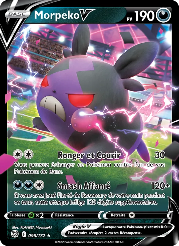 Morpeko V (Brilliant Stars #095/172)
