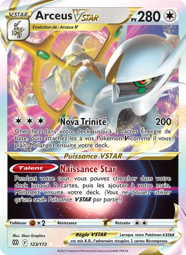Arceus VSTAR (Brilliant Stars #123/172)
