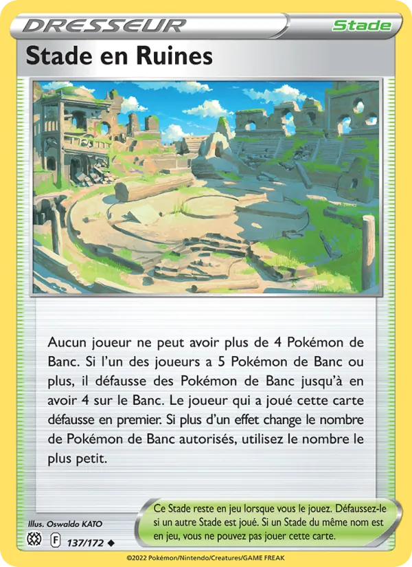 Stade en Ruines (Brilliant Stars #137/172)