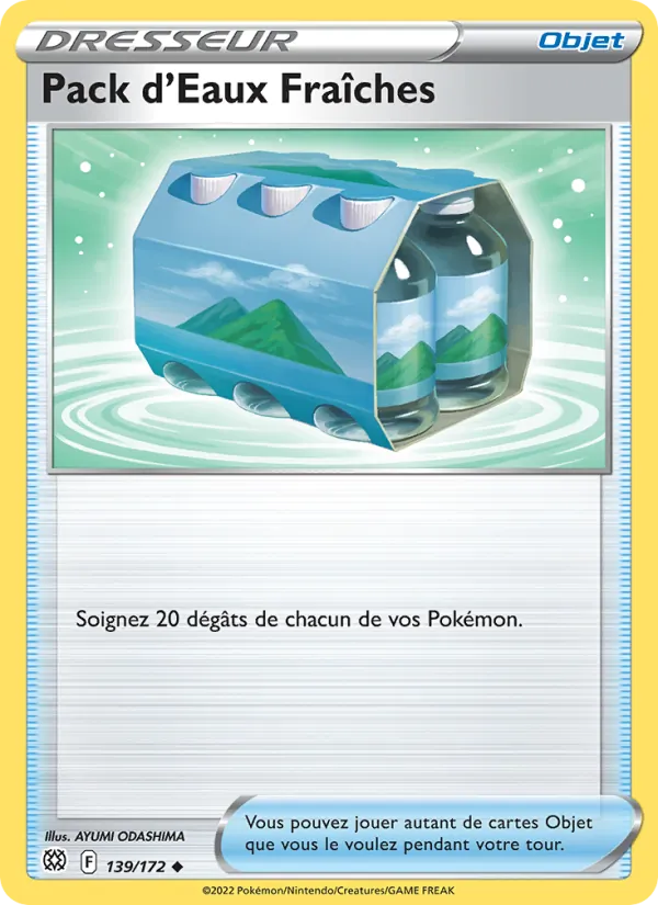 Pack d'Eaux Fraîches (Brilliant Stars #139/172)