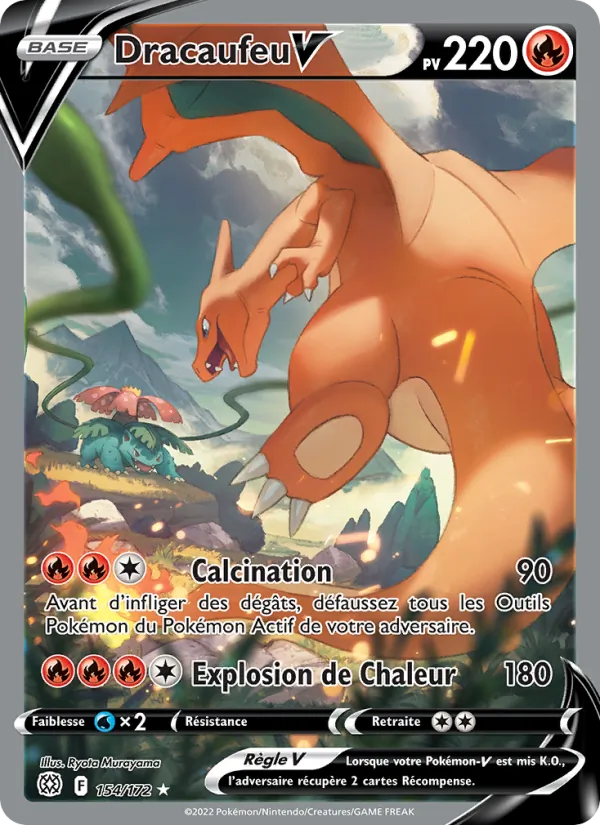 Dracaufeu V (Stars Étincelantes #154/172)