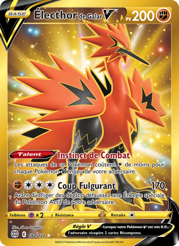 Électhor de Galar V (Stars Étincelantes #182/172)