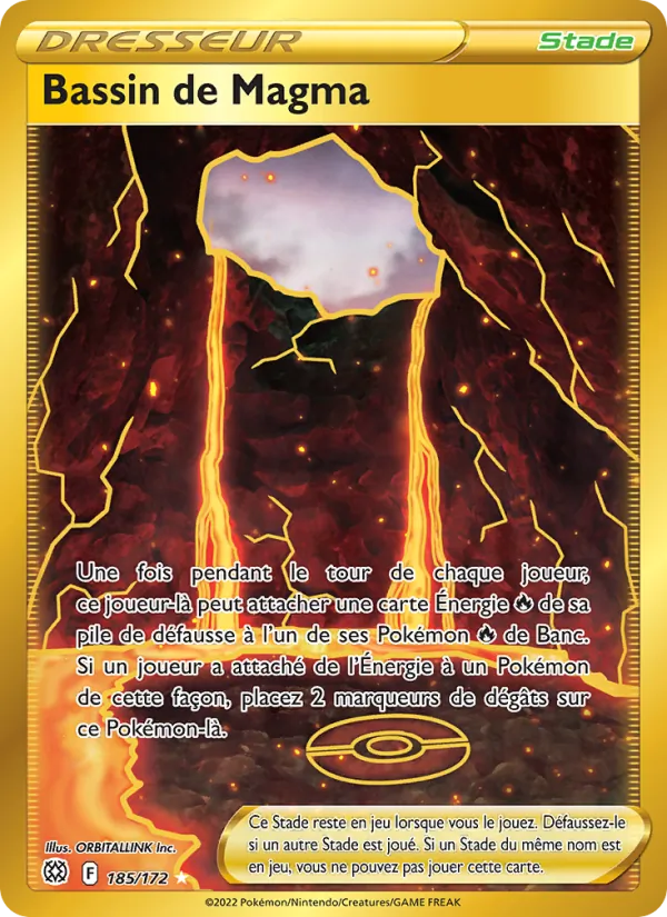 Bassin de Magma (Stars Étincelantes #185/172)