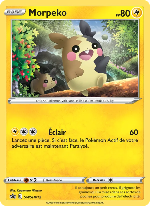 Morpeko (Promo SWSH #SWSH012/307)
