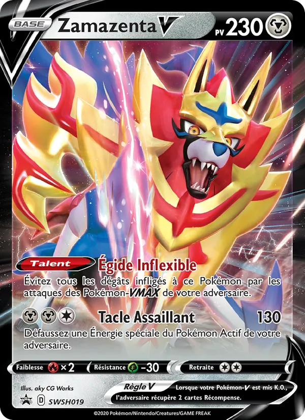 Zamazenta V (Promo SWSH #SWSH019/307)
