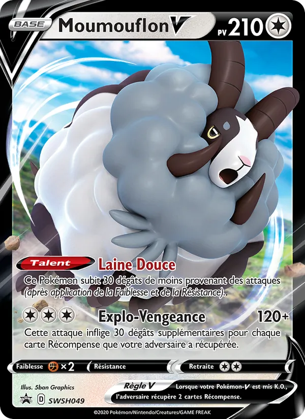 Moumouflon V (SWSH Black Star Promos #SWSH049/307)