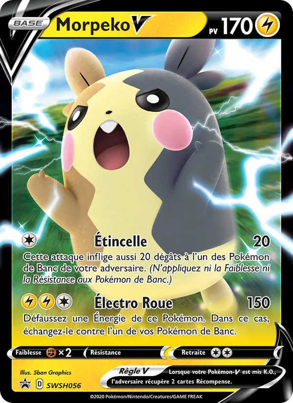 Morpeko V (Promo SWSH #SWSH056/307)