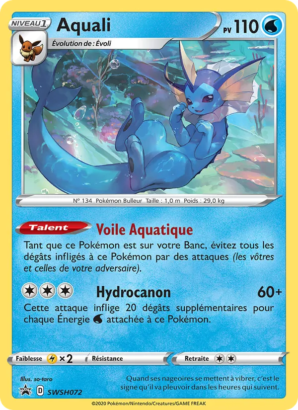 Aquali (Promo SWSH #SWSH072/307)