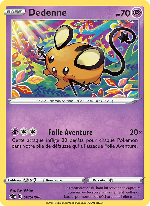 Dedenne (Promo SWSH #SWSH080/307)