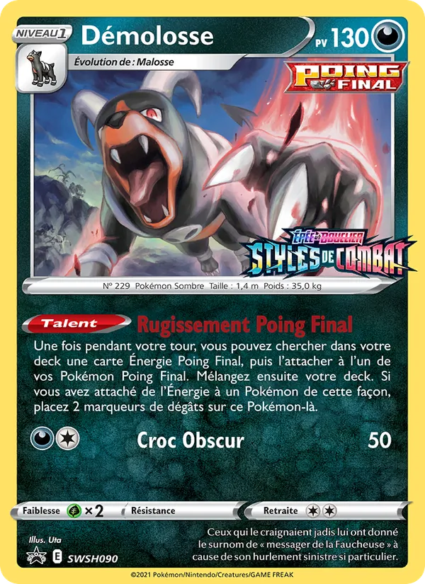 Démolosse (SWSH Black Star Promos #SWSH090/307)
