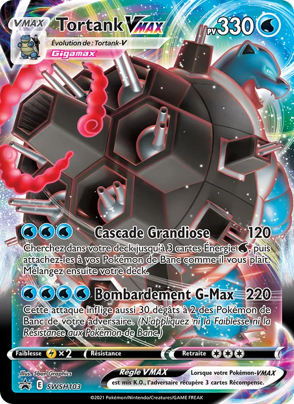 Tortank VMAX (SWSH Black Star Promos #SWSH103/307)