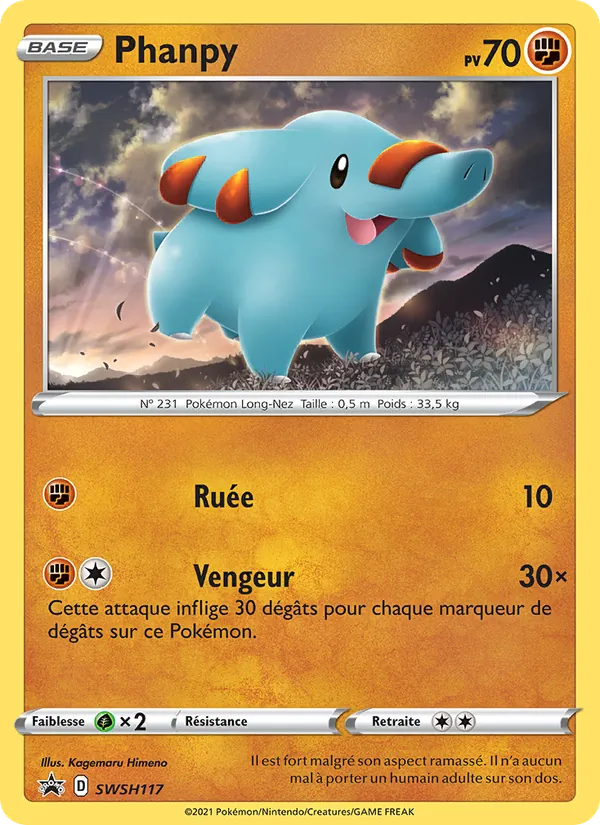 Phanpy (SWSH Black Star Promos #SWSH117/307)