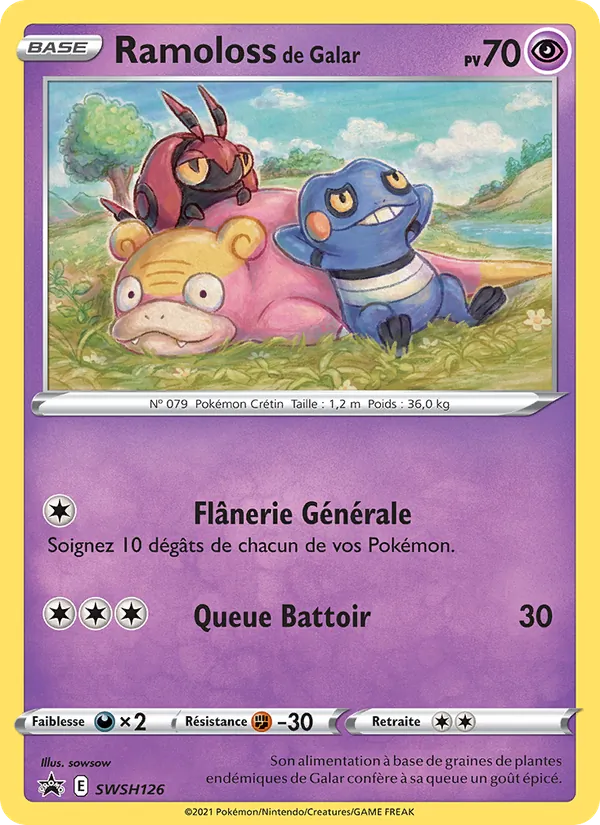 Ramoloss de Galar (SWSH Black Star Promos #SWSH126/307)