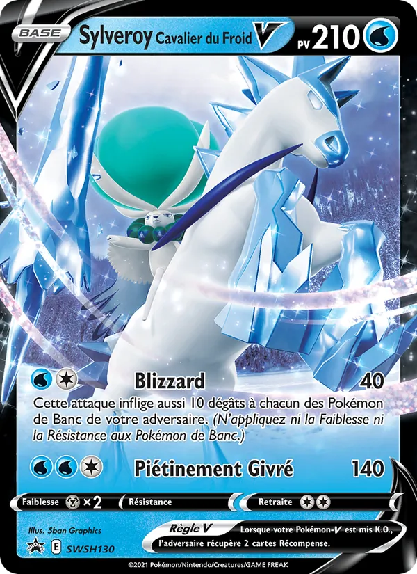 Sylveroy Cavalier du Froid V (SWSH Black Star Promos #SWSH130/307)