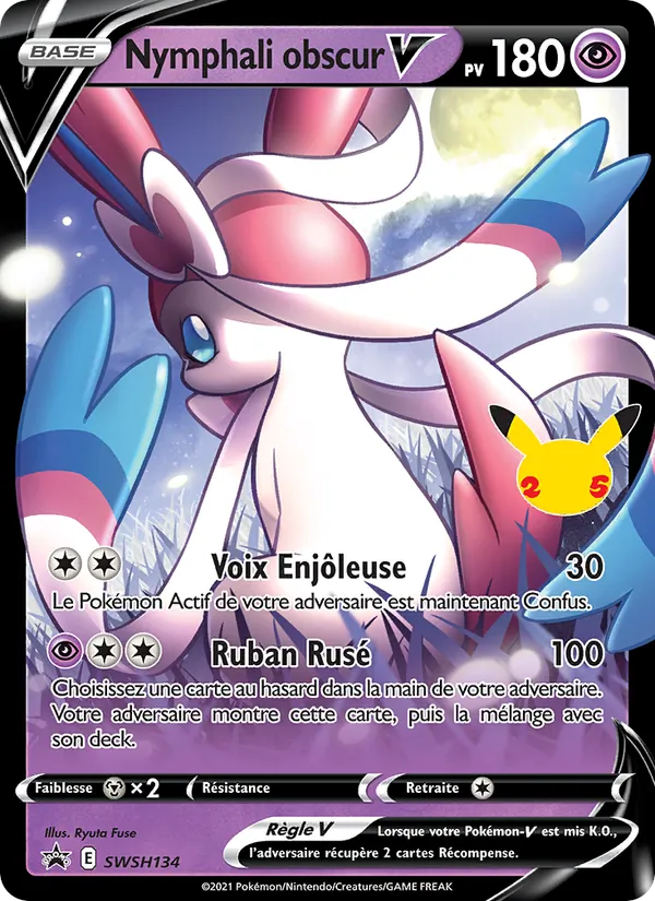 Nymphali obscur V (SWSH Black Star Promos #SWSH134/307)