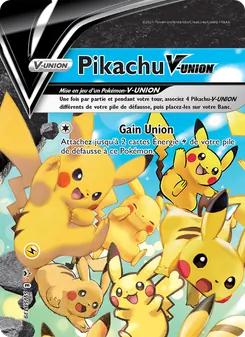 Pikachu V-UNION (Promo SWSH #SWSH139/307)
