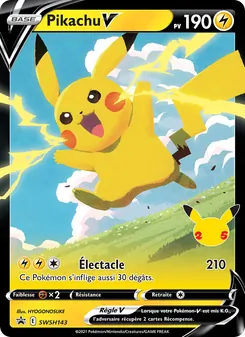 Pikachu V (Promo SWSH #SWSH143/307)
