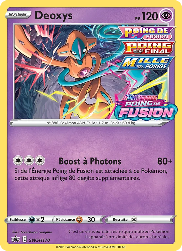 Deoxys (SWSH Black Star Promos #SWSH170/307)