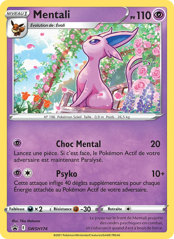 Mentali (SWSH Black Star Promos #SWSH174/307)