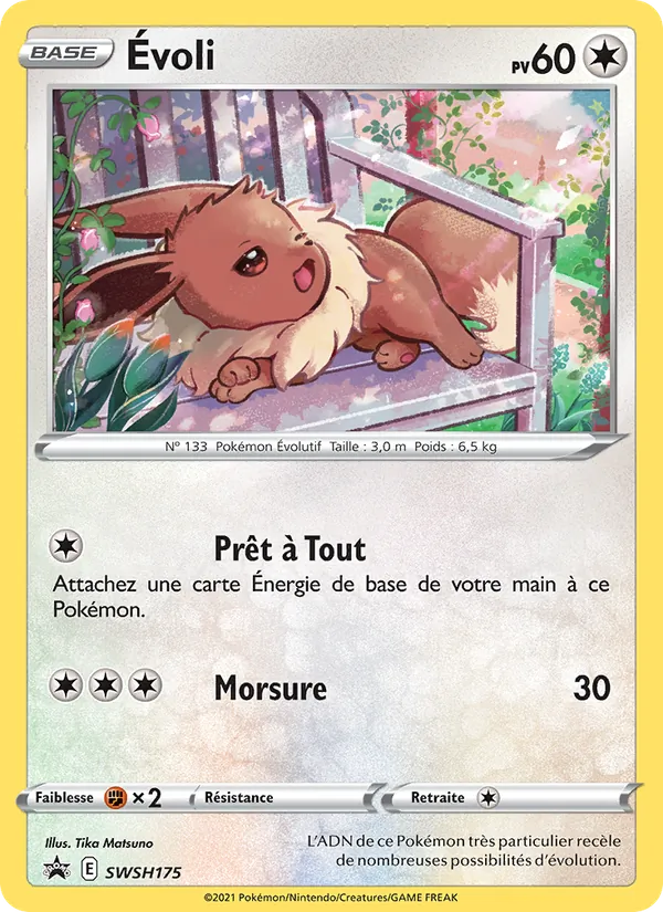 Évoli (SWSH Black Star Promos #SWSH175/307)
