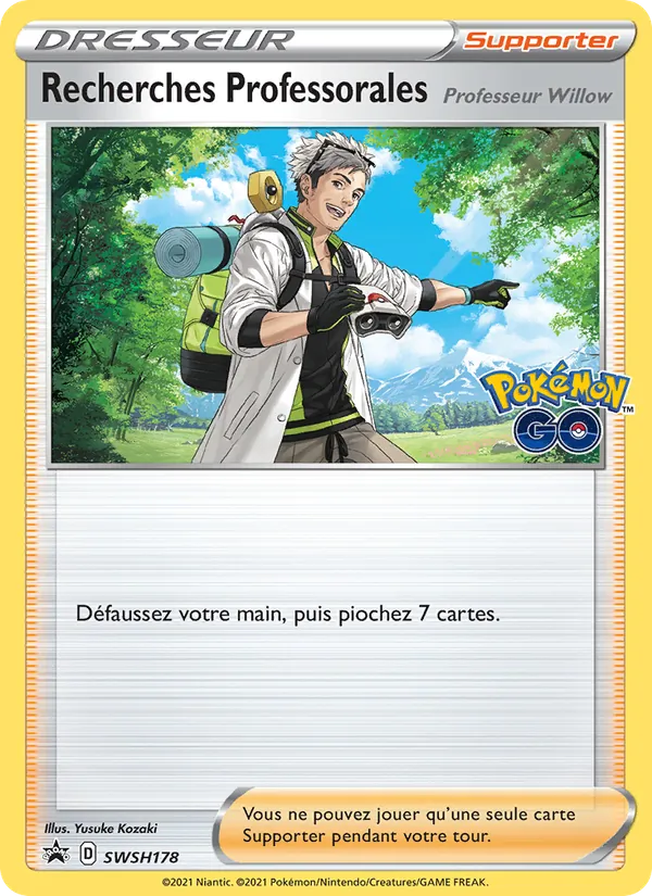 Recherches Professorales (Promo SWSH #SWSH178/307)