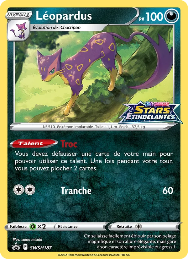 Léopardus (SWSH Black Star Promos #SWSH187/307)