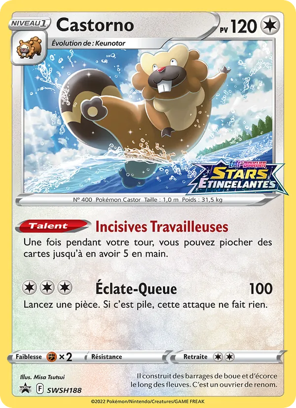 Castorno (SWSH Black Star Promos #SWSH188/307)