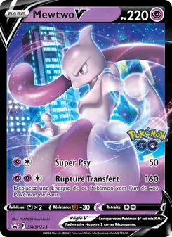 Mewtwo V (Promo SWSH #SWSH223/307)