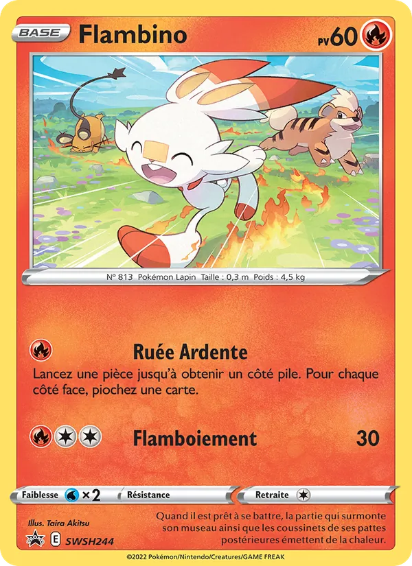 Flambino (SWSH Black Star Promos #SWSH244/307)