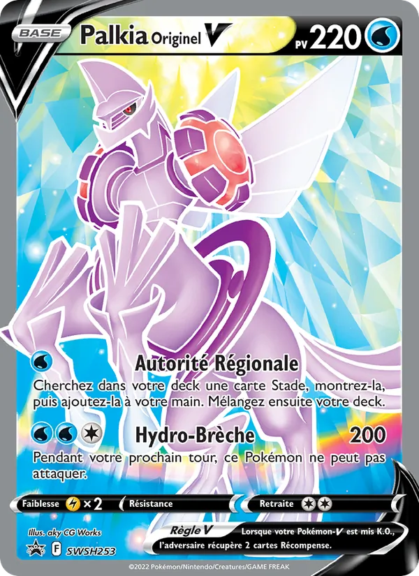 Palkia Originel V (Promo SWSH #SWSH253/307)
