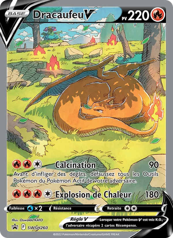 Dracaufeu V (SWSH Black Star Promos #SWSH260/307)