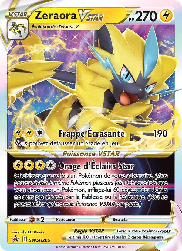 Zeraora VSTAR (Promo SWSH #SWSH265/307)
