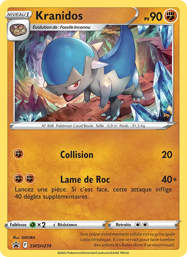 Kranidos (SWSH Black Star Promos #SWSH274/307)