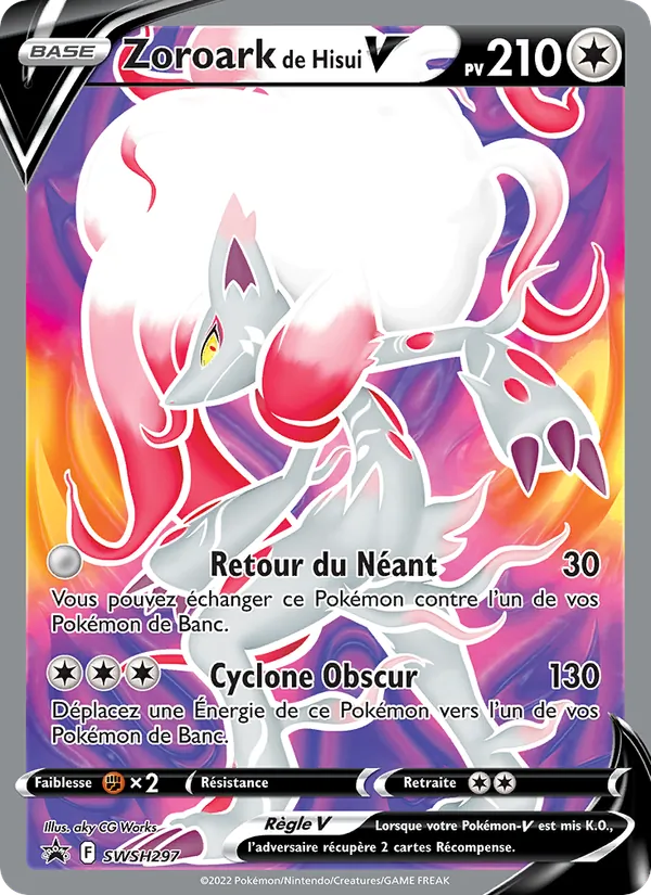 Zoroark de Hisui V (Promo SWSH #SWSH297/307)