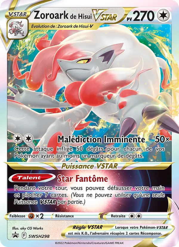 Zoroark de Hisui VSTAR (Promo SWSH #SWSH298/307)