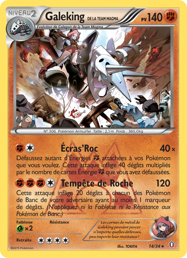 Galeking de la Team Magma (Double Danger #14/34)