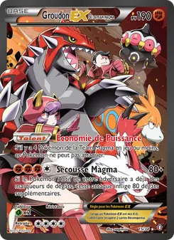 Groudon-EX de la Team Magma (Double Danger #15/34)
