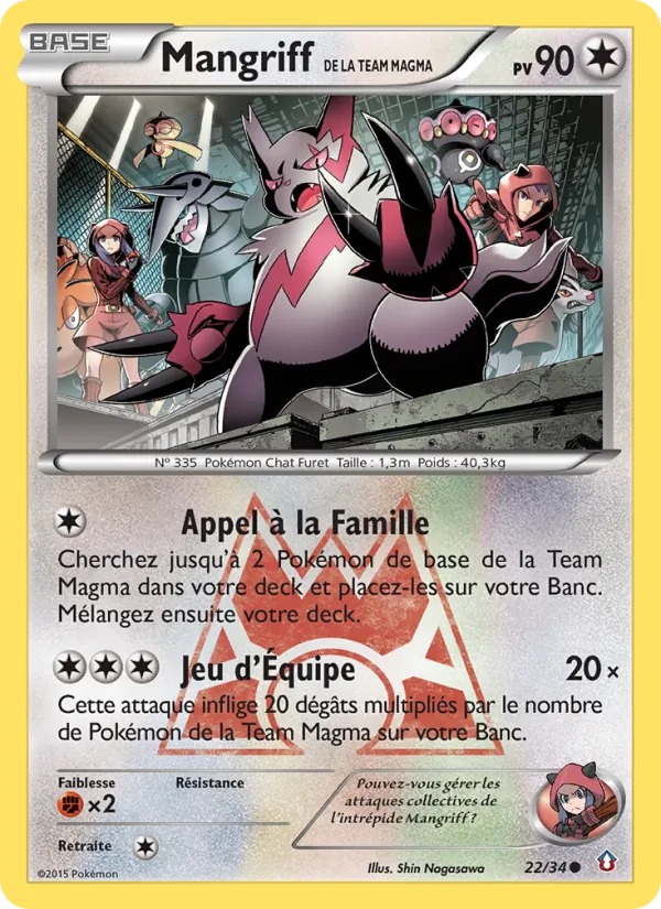 Mangriff de la Team Magma (Double Danger #22/34)