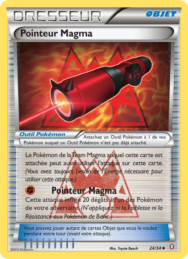 Pointeur Magma (Double Danger #24/34)