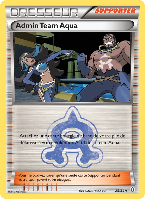 Admin Team Aqua (Double Danger #25/34)