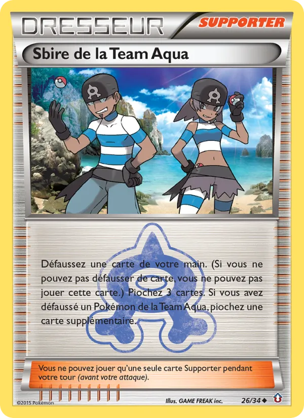 Sbire de la Team Aqua (Double Crisis #26/34)