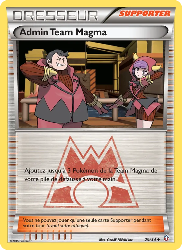 Admin Team Magma (Double Danger #29/34)