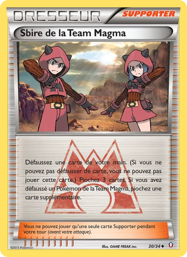 Sbire de la Team Magma (Double Danger #30/34)
