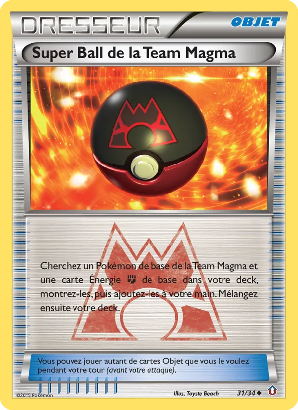 Super Ball de la Team Magma (Double Danger #31/34)