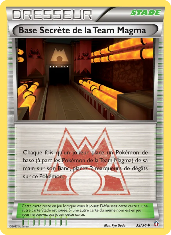 Base Secrète de la Team Magma (Double Danger #32/34)