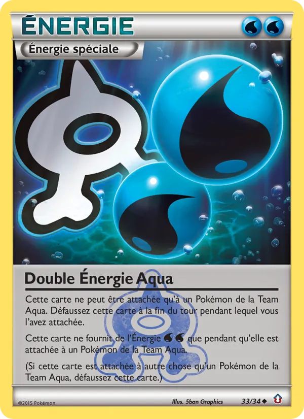 Double Énergie Aqua (Double Crisis #33/34)