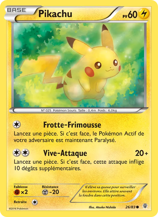 Pikachu (Générations #26/83)