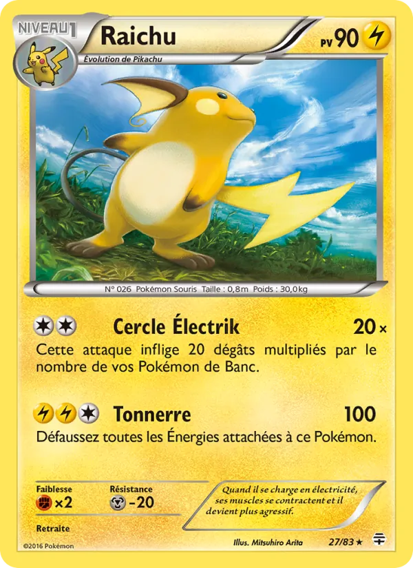 Raichu (Générations #27/83)