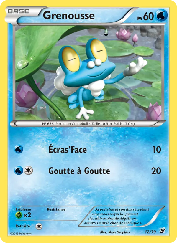 Grenousse (Bienvenue à Kalos #12/39)